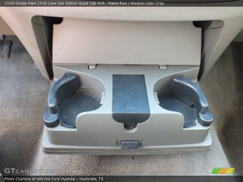 Flame Red / Medium Slate Gray 2008 Dodge Ram 2500 Lone Star Edition Quad Cab 4x4