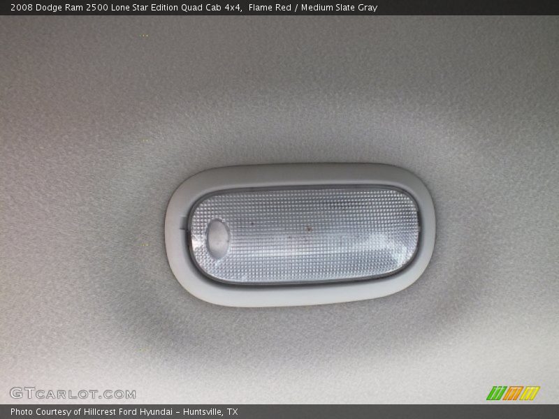 Flame Red / Medium Slate Gray 2008 Dodge Ram 2500 Lone Star Edition Quad Cab 4x4