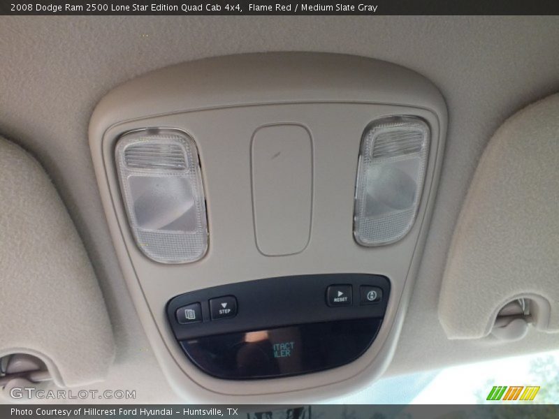 Flame Red / Medium Slate Gray 2008 Dodge Ram 2500 Lone Star Edition Quad Cab 4x4