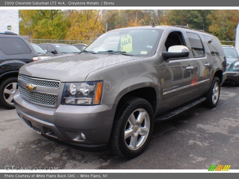 Greystone Metallic / Ebony 2009 Chevrolet Suburban LTZ 4x4