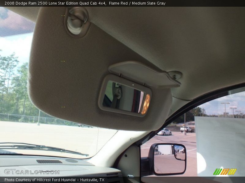 Flame Red / Medium Slate Gray 2008 Dodge Ram 2500 Lone Star Edition Quad Cab 4x4