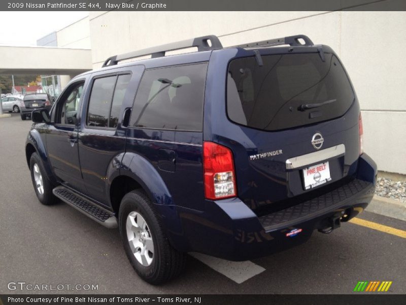 Navy Blue / Graphite 2009 Nissan Pathfinder SE 4x4