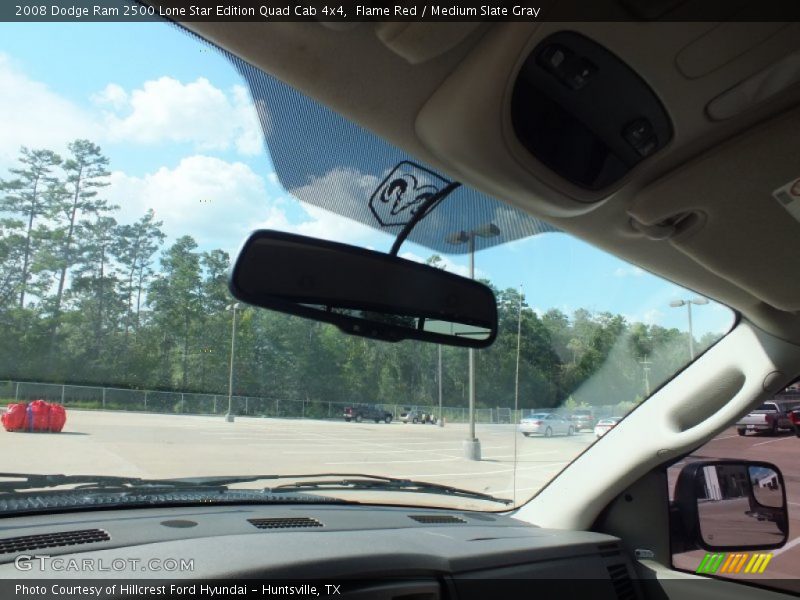 Flame Red / Medium Slate Gray 2008 Dodge Ram 2500 Lone Star Edition Quad Cab 4x4