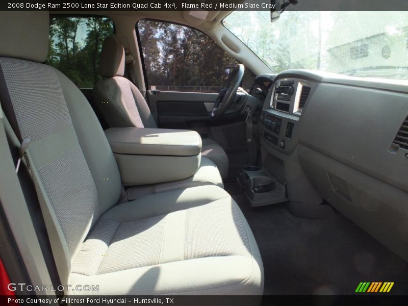 Flame Red / Medium Slate Gray 2008 Dodge Ram 2500 Lone Star Edition Quad Cab 4x4
