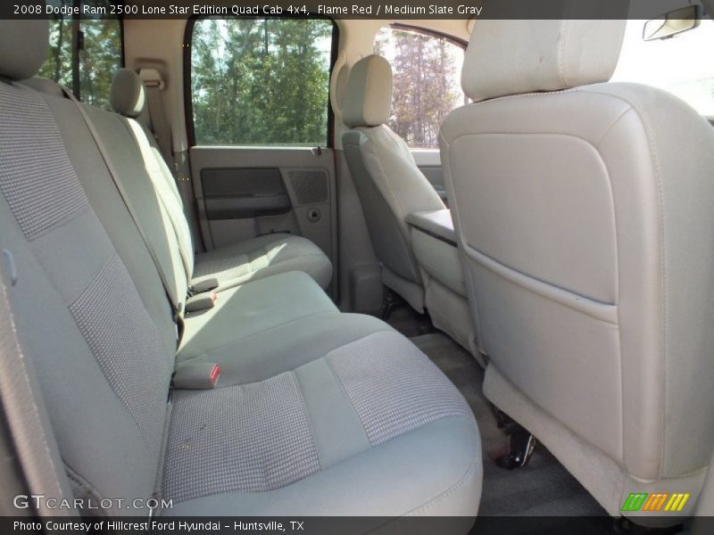 Flame Red / Medium Slate Gray 2008 Dodge Ram 2500 Lone Star Edition Quad Cab 4x4