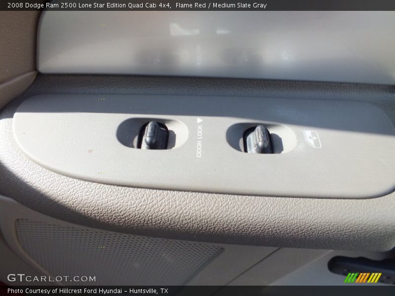 Flame Red / Medium Slate Gray 2008 Dodge Ram 2500 Lone Star Edition Quad Cab 4x4