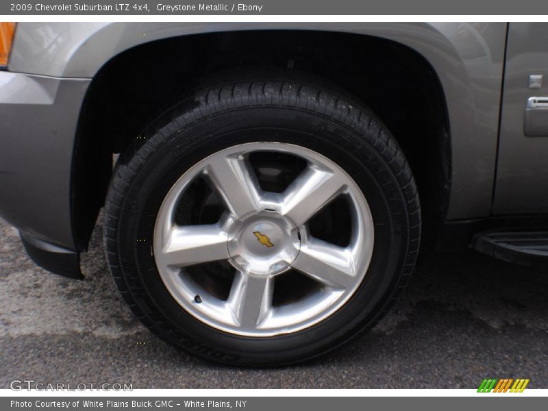 Greystone Metallic / Ebony 2009 Chevrolet Suburban LTZ 4x4