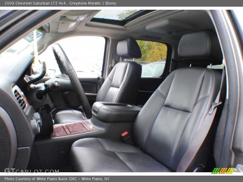 Greystone Metallic / Ebony 2009 Chevrolet Suburban LTZ 4x4