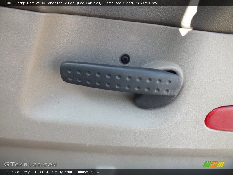 Flame Red / Medium Slate Gray 2008 Dodge Ram 2500 Lone Star Edition Quad Cab 4x4