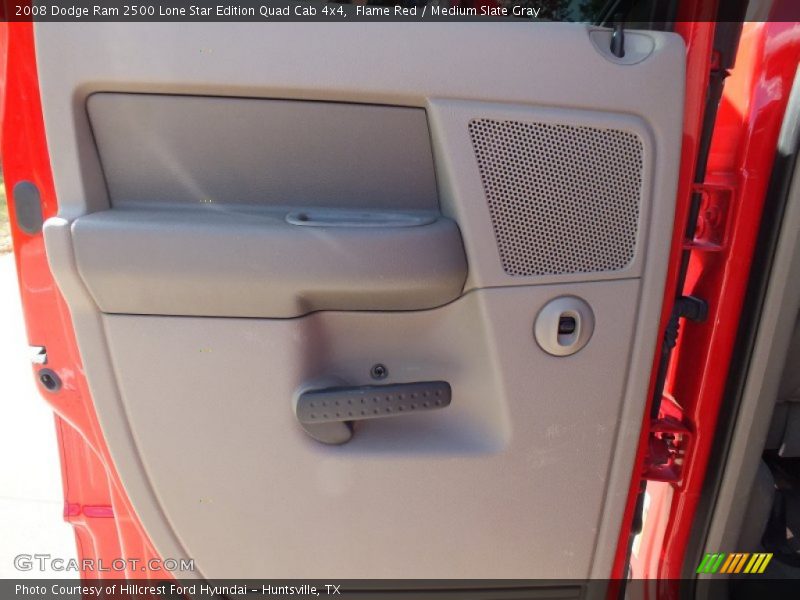 Flame Red / Medium Slate Gray 2008 Dodge Ram 2500 Lone Star Edition Quad Cab 4x4