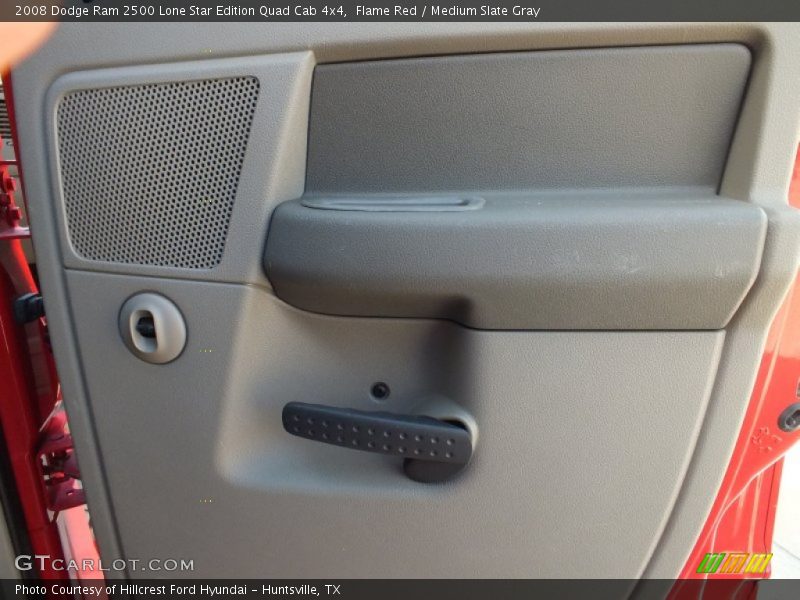 Flame Red / Medium Slate Gray 2008 Dodge Ram 2500 Lone Star Edition Quad Cab 4x4