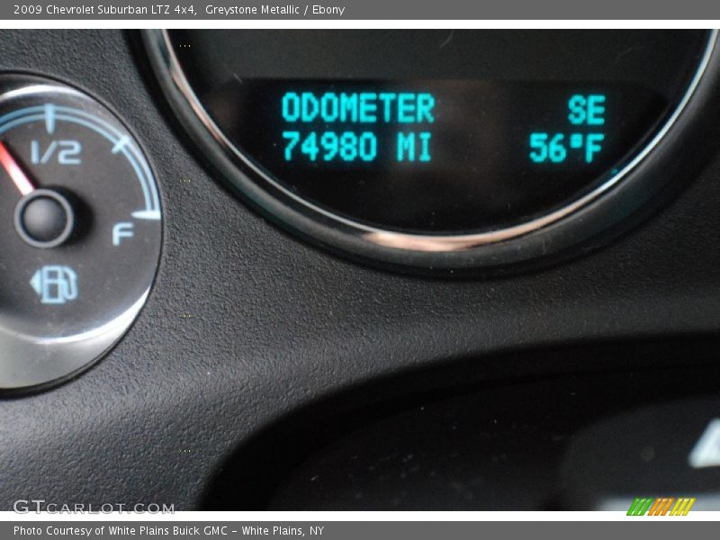 Greystone Metallic / Ebony 2009 Chevrolet Suburban LTZ 4x4