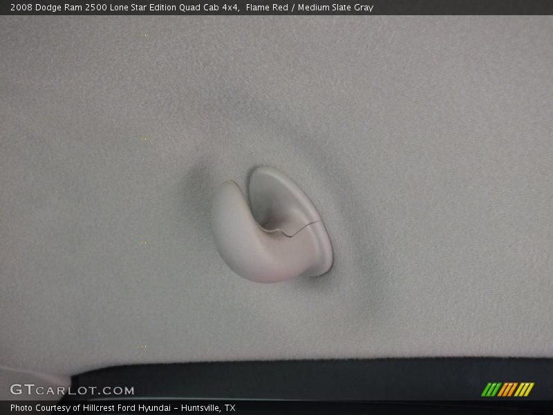 Flame Red / Medium Slate Gray 2008 Dodge Ram 2500 Lone Star Edition Quad Cab 4x4