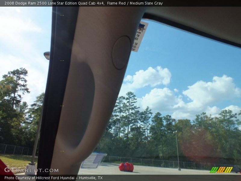 Flame Red / Medium Slate Gray 2008 Dodge Ram 2500 Lone Star Edition Quad Cab 4x4