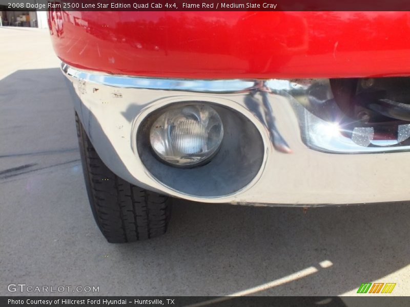 Flame Red / Medium Slate Gray 2008 Dodge Ram 2500 Lone Star Edition Quad Cab 4x4