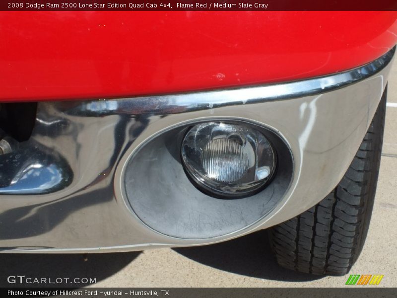Flame Red / Medium Slate Gray 2008 Dodge Ram 2500 Lone Star Edition Quad Cab 4x4
