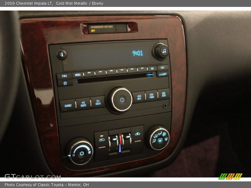 Gold Mist Metallic / Ebony 2009 Chevrolet Impala LT