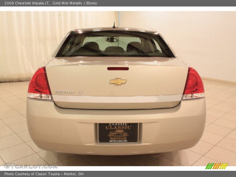 Gold Mist Metallic / Ebony 2009 Chevrolet Impala LT