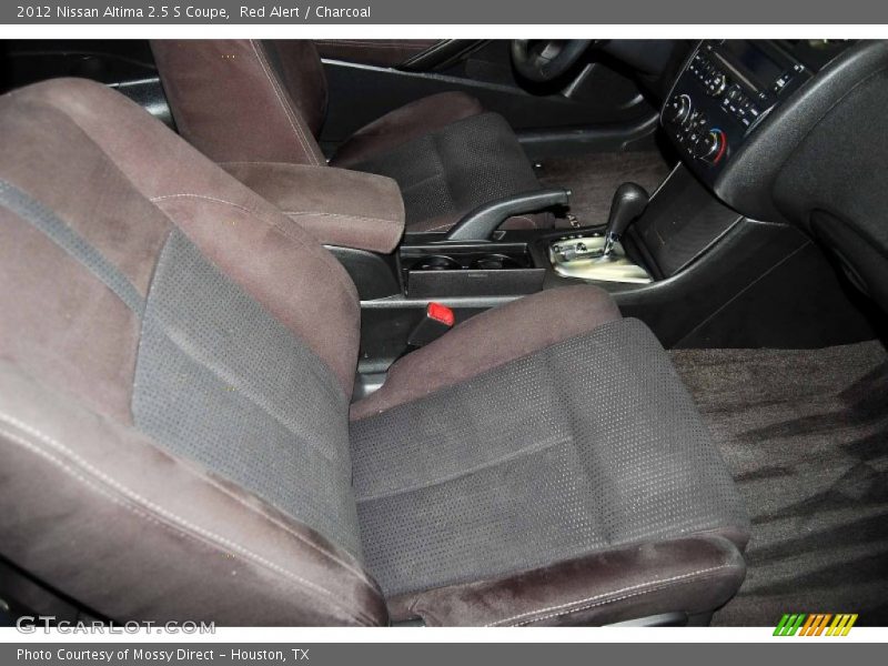 Red Alert / Charcoal 2012 Nissan Altima 2.5 S Coupe