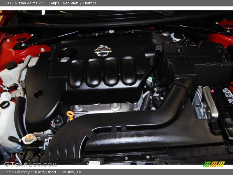 Red Alert / Charcoal 2012 Nissan Altima 2.5 S Coupe