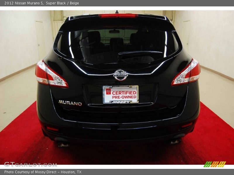 Super Black / Beige 2012 Nissan Murano S