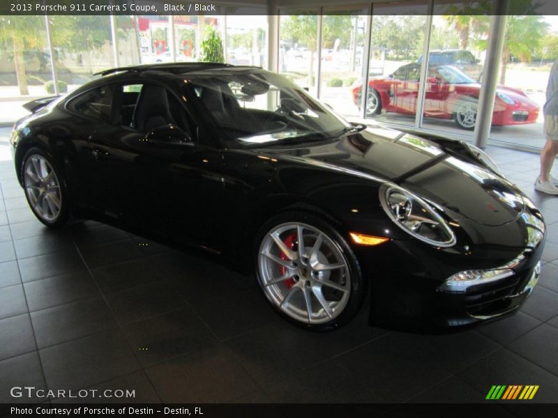 Black / Black 2013 Porsche 911 Carrera S Coupe