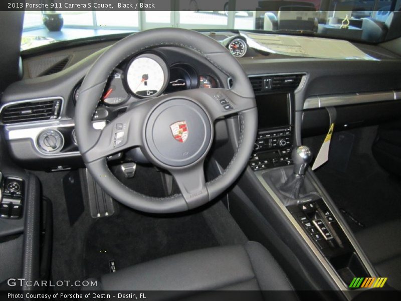  2013 911 Carrera S Coupe Black Interior