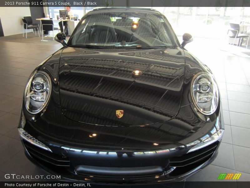 Black / Black 2013 Porsche 911 Carrera S Coupe