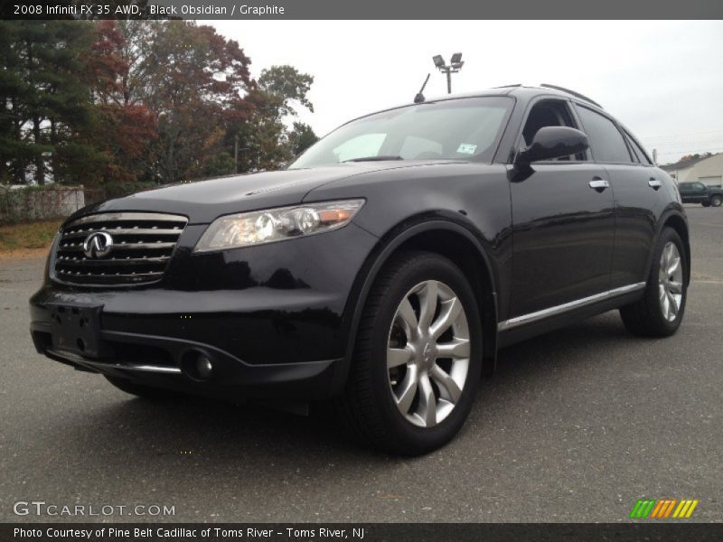 Black Obsidian / Graphite 2008 Infiniti FX 35 AWD