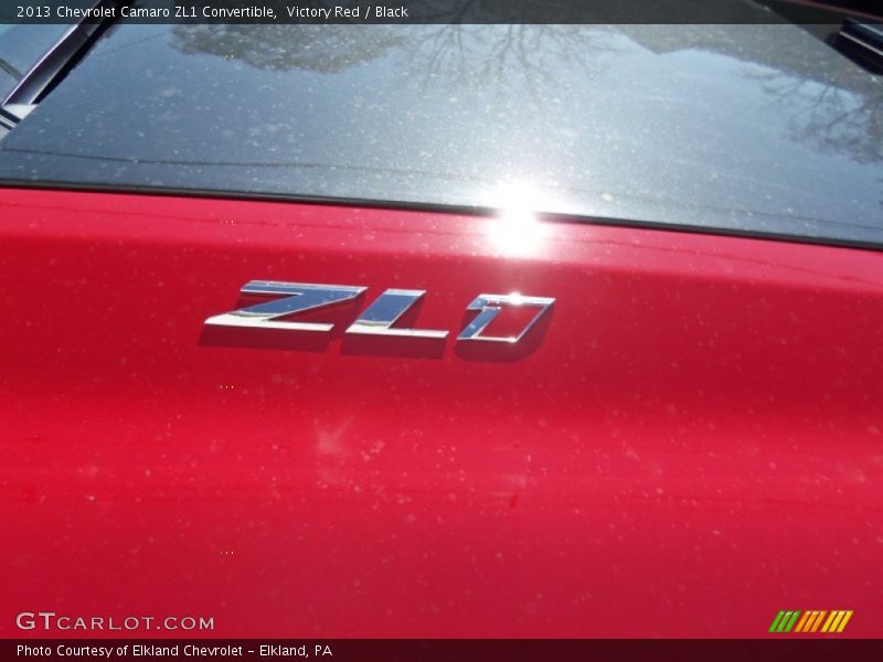 Victory Red / Black 2013 Chevrolet Camaro ZL1 Convertible