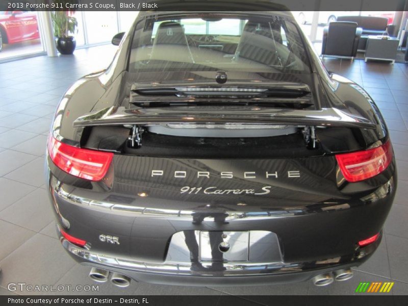 Black / Black 2013 Porsche 911 Carrera S Coupe
