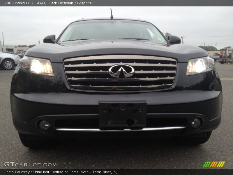 Black Obsidian / Graphite 2008 Infiniti FX 35 AWD