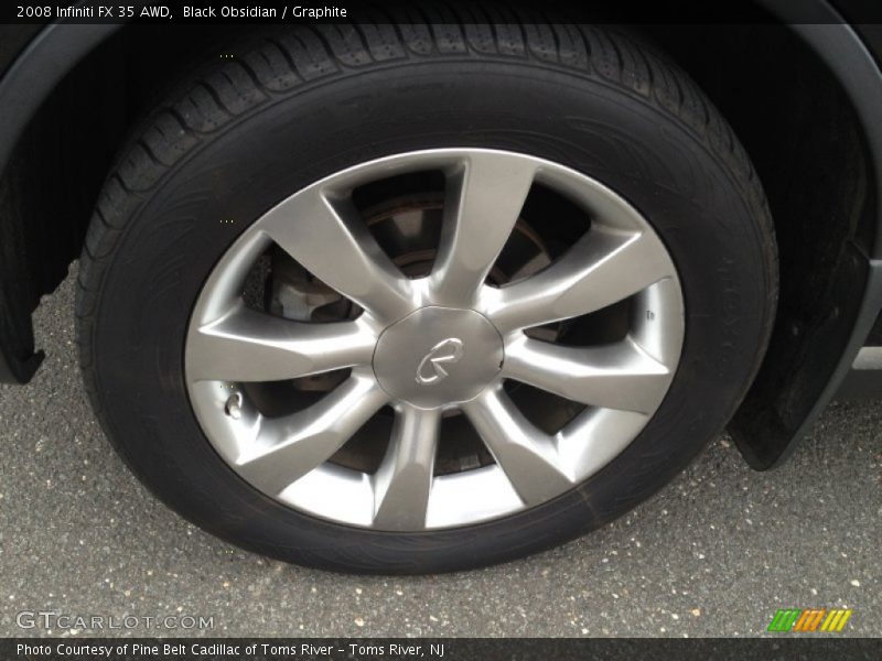 Black Obsidian / Graphite 2008 Infiniti FX 35 AWD