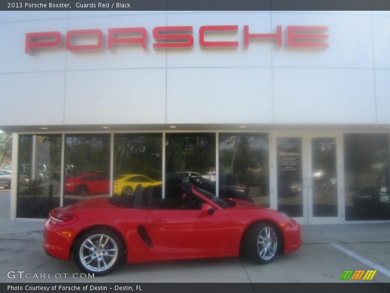 Guards Red / Black 2013 Porsche Boxster