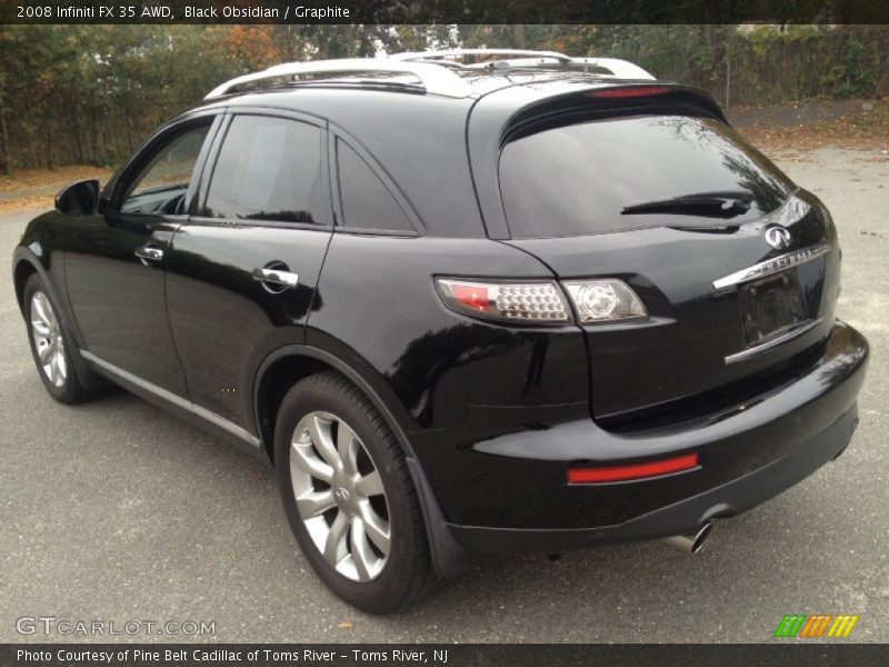 Black Obsidian / Graphite 2008 Infiniti FX 35 AWD