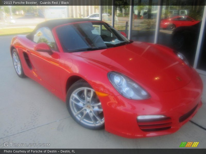 Guards Red / Black 2013 Porsche Boxster