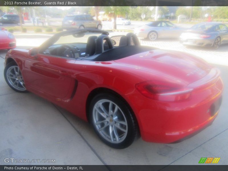 Guards Red / Black 2013 Porsche Boxster