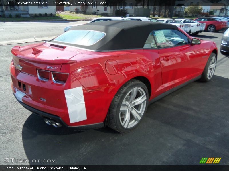 Victory Red / Black 2013 Chevrolet Camaro ZL1 Convertible