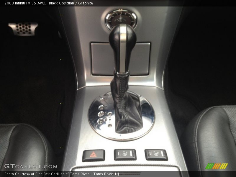 Black Obsidian / Graphite 2008 Infiniti FX 35 AWD