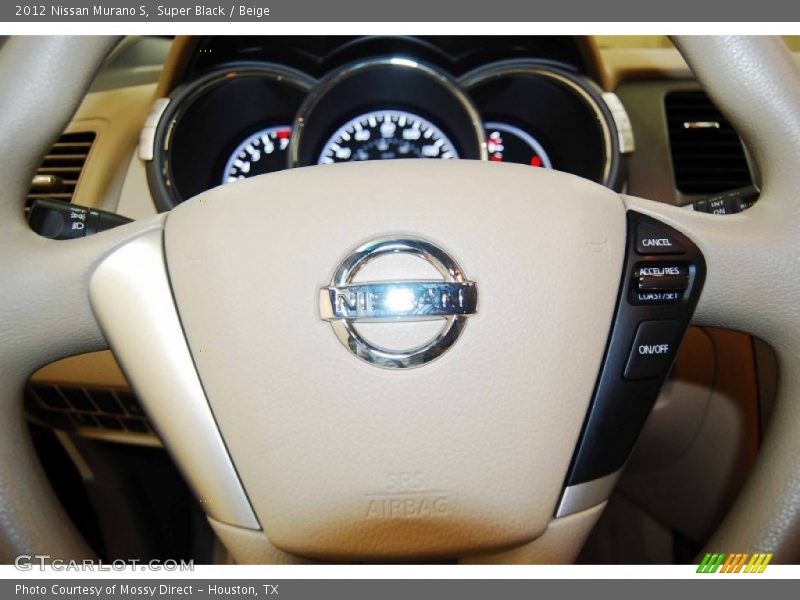 Super Black / Beige 2012 Nissan Murano S