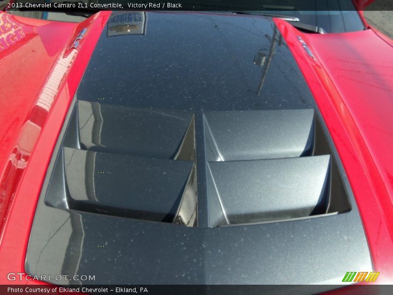 Victory Red / Black 2013 Chevrolet Camaro ZL1 Convertible