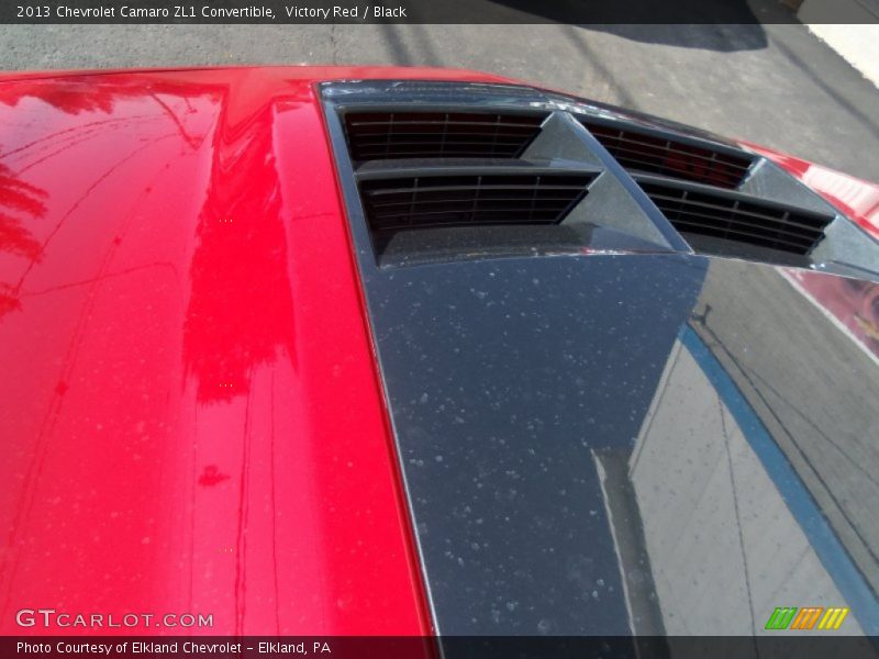 Victory Red / Black 2013 Chevrolet Camaro ZL1 Convertible