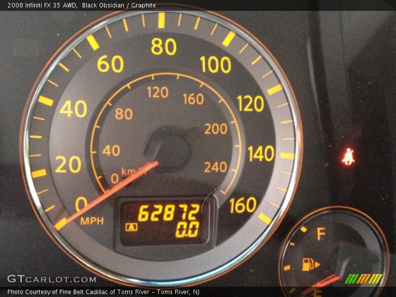 Black Obsidian / Graphite 2008 Infiniti FX 35 AWD