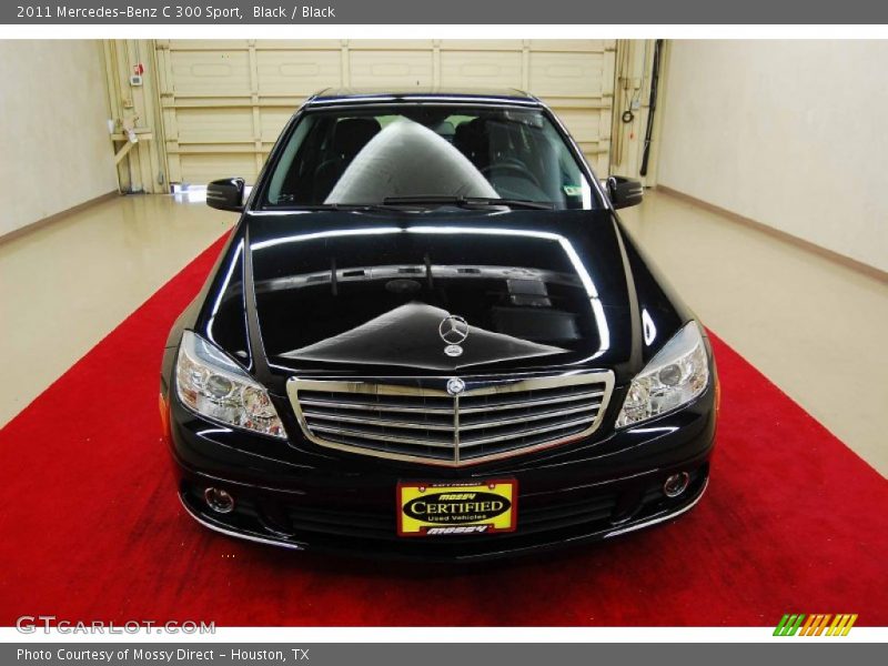 Black / Black 2011 Mercedes-Benz C 300 Sport