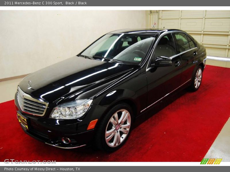 Black / Black 2011 Mercedes-Benz C 300 Sport