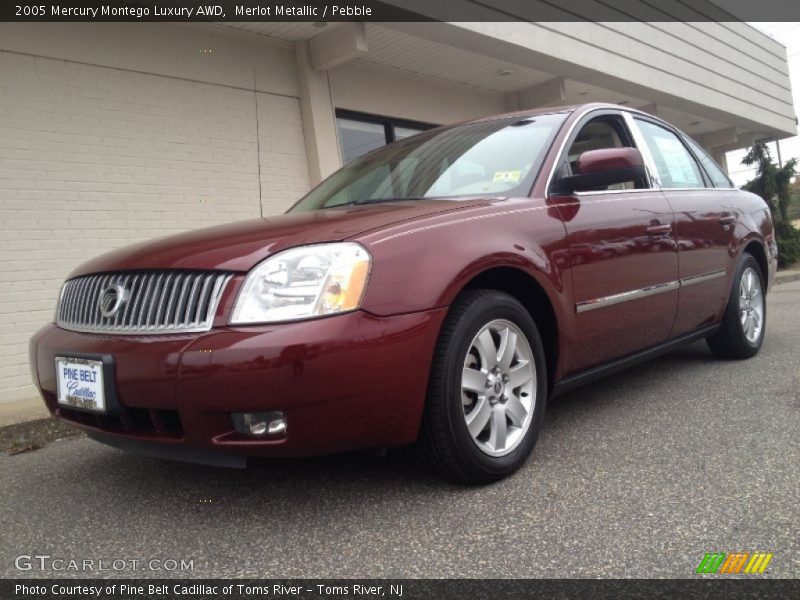 Merlot Metallic / Pebble 2005 Mercury Montego Luxury AWD