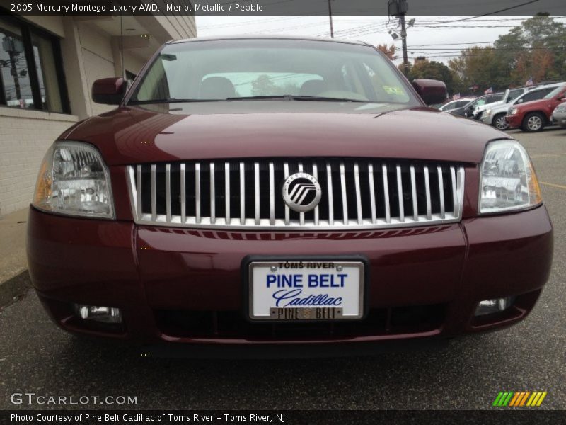 Merlot Metallic / Pebble 2005 Mercury Montego Luxury AWD