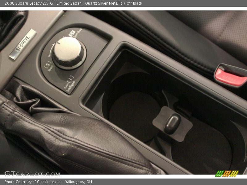 Quartz Silver Metallic / Off Black 2008 Subaru Legacy 2.5 GT Limited Sedan