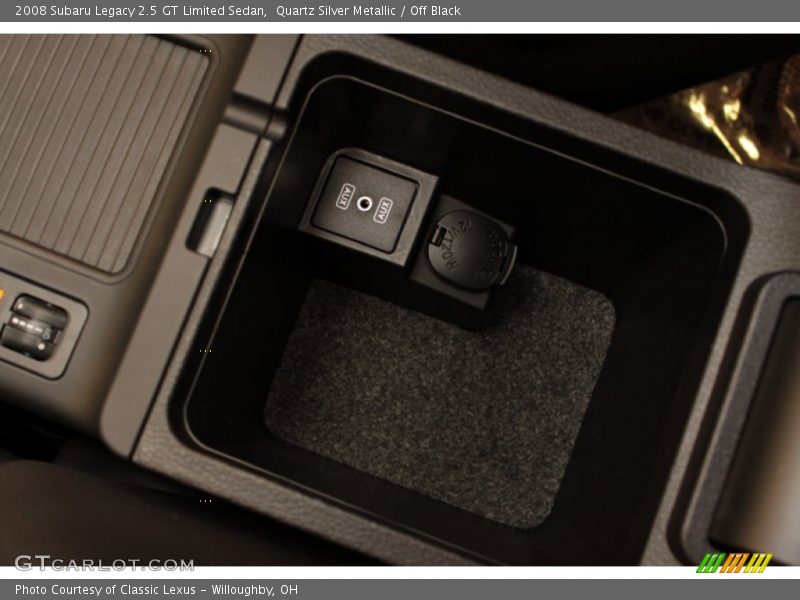 Quartz Silver Metallic / Off Black 2008 Subaru Legacy 2.5 GT Limited Sedan