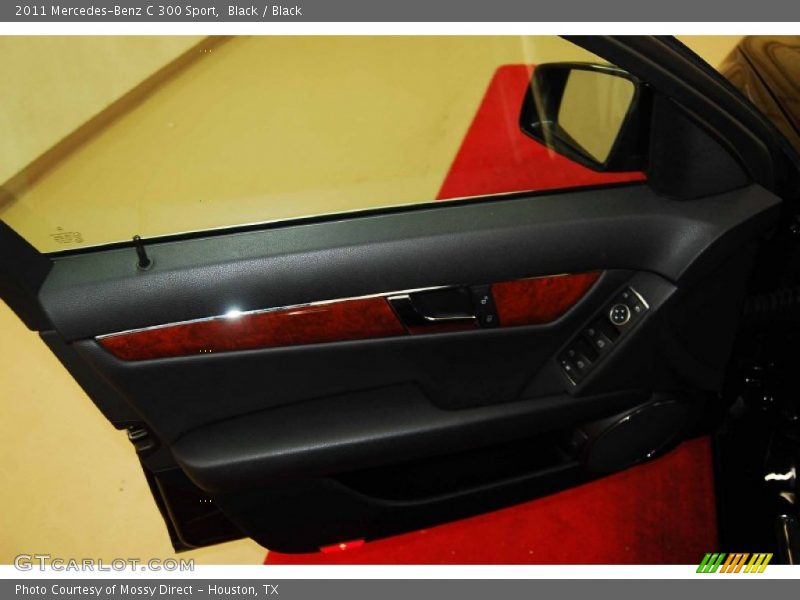 Black / Black 2011 Mercedes-Benz C 300 Sport
